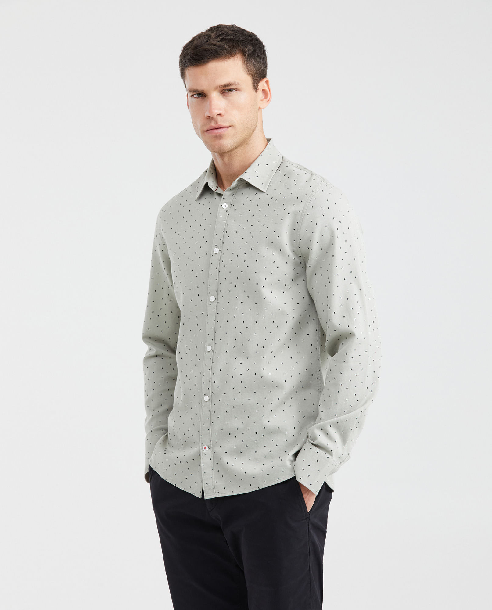 Camisa Manga Larga para Hombre