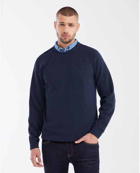 Buzo cerrado con Aplique Bordado para Hombre