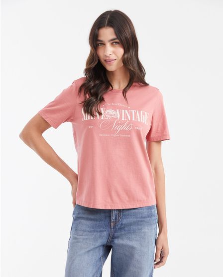 Camiseta Manga Corta para Mujer