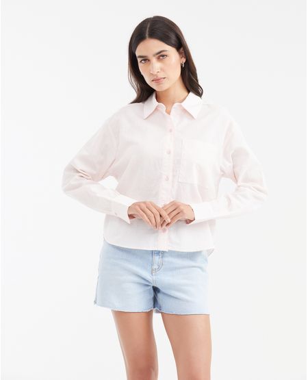 Camisa Manga Larga para Mujer