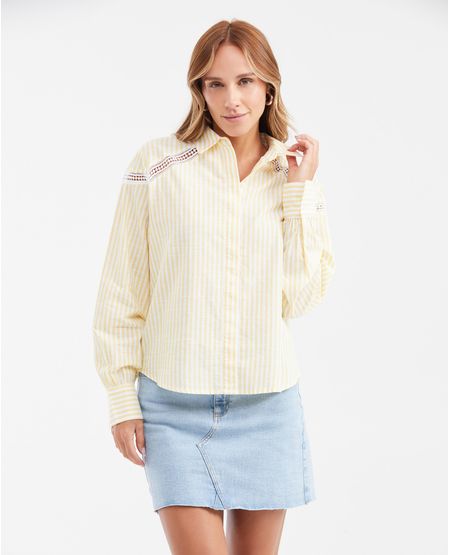 Camisa Manga Larga Femenina