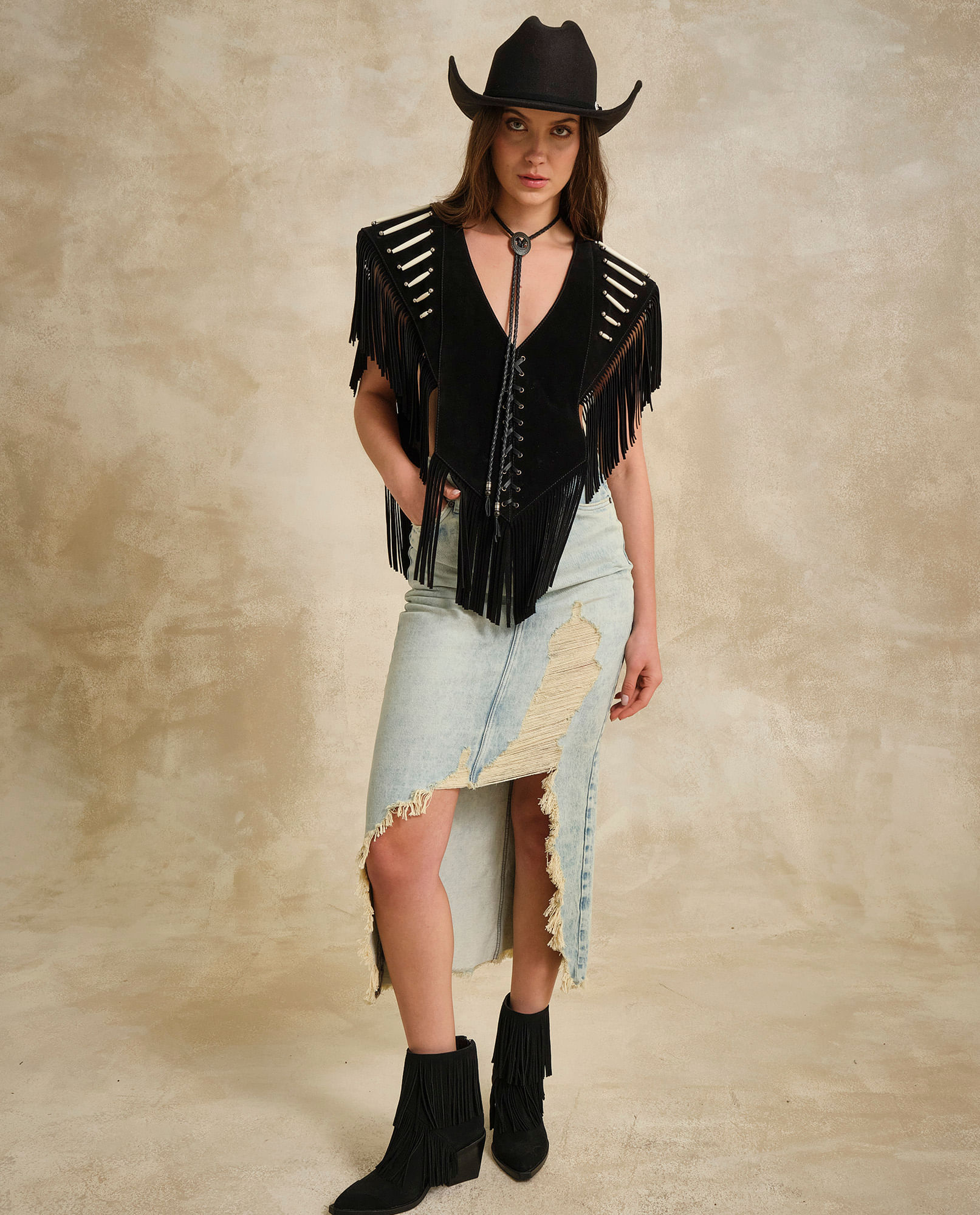 Falda Larga para Mujer