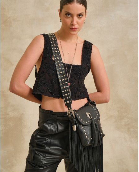 Blusa Crop para Mujer