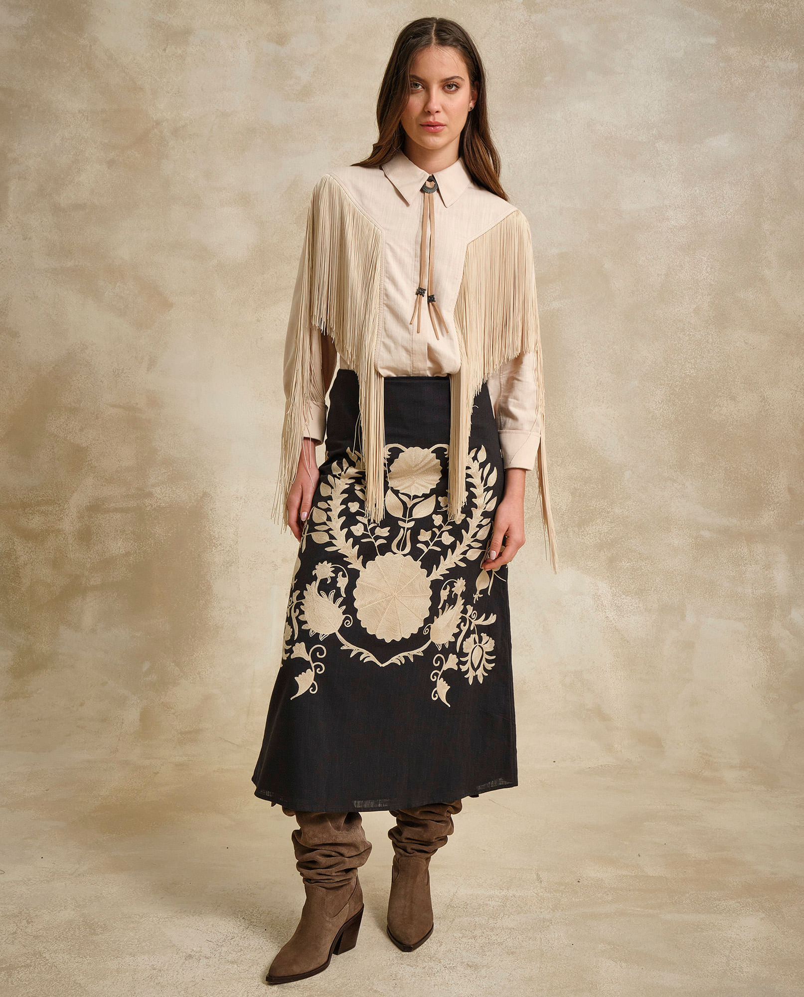 Falda Larga para Mujer