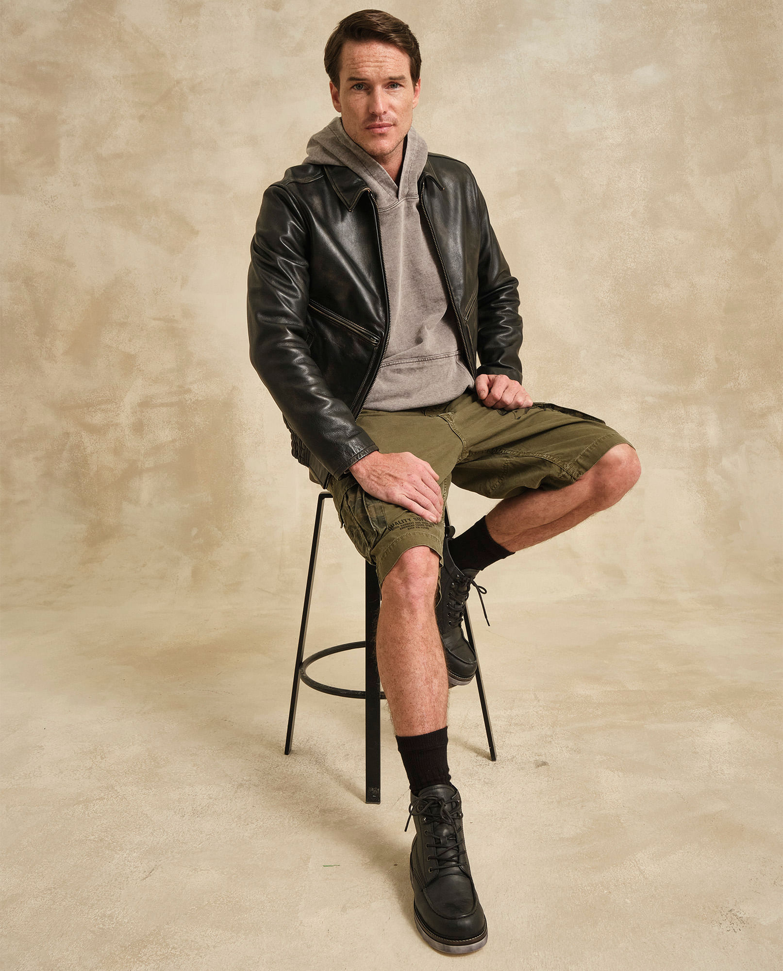 Bermuda tipo Cargo Preteñida para Hombre