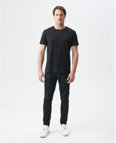 Jean de Hombre Super Slim Fit, Rider, Bota Super Slim - Azul Oscuro Acabado Resinado