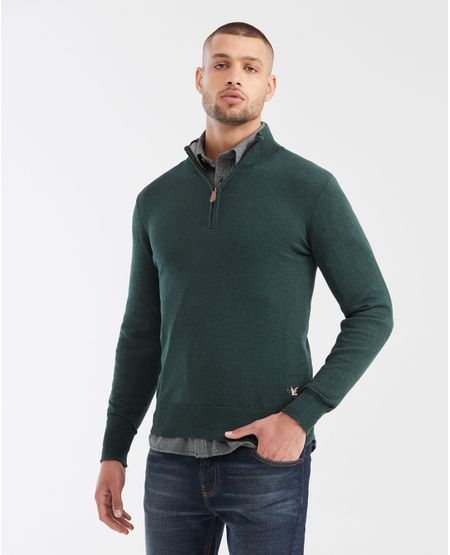 Suéter Tejido con Cuello Nerú para Hombre