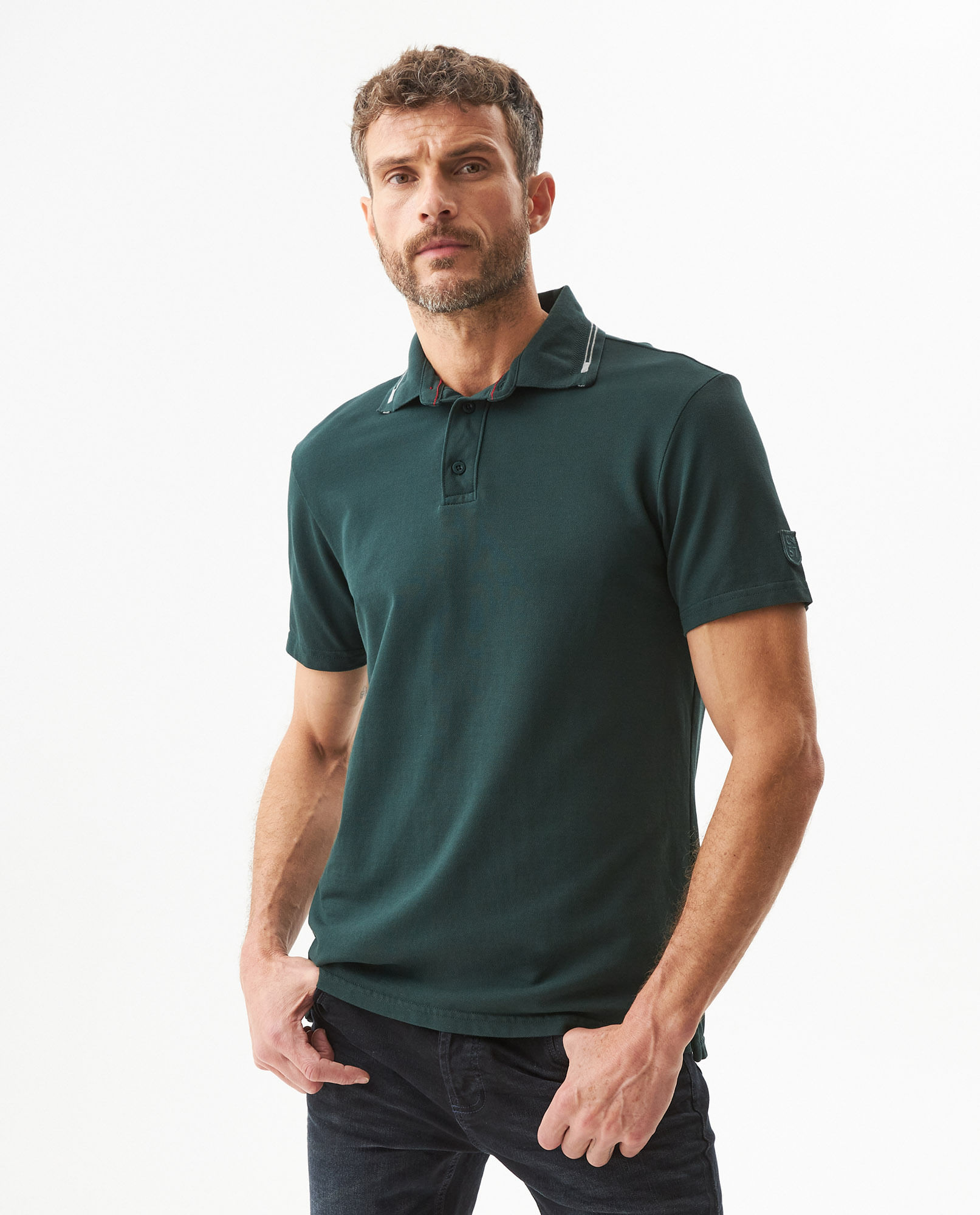 Camiseta Tipo Polo para Hombre