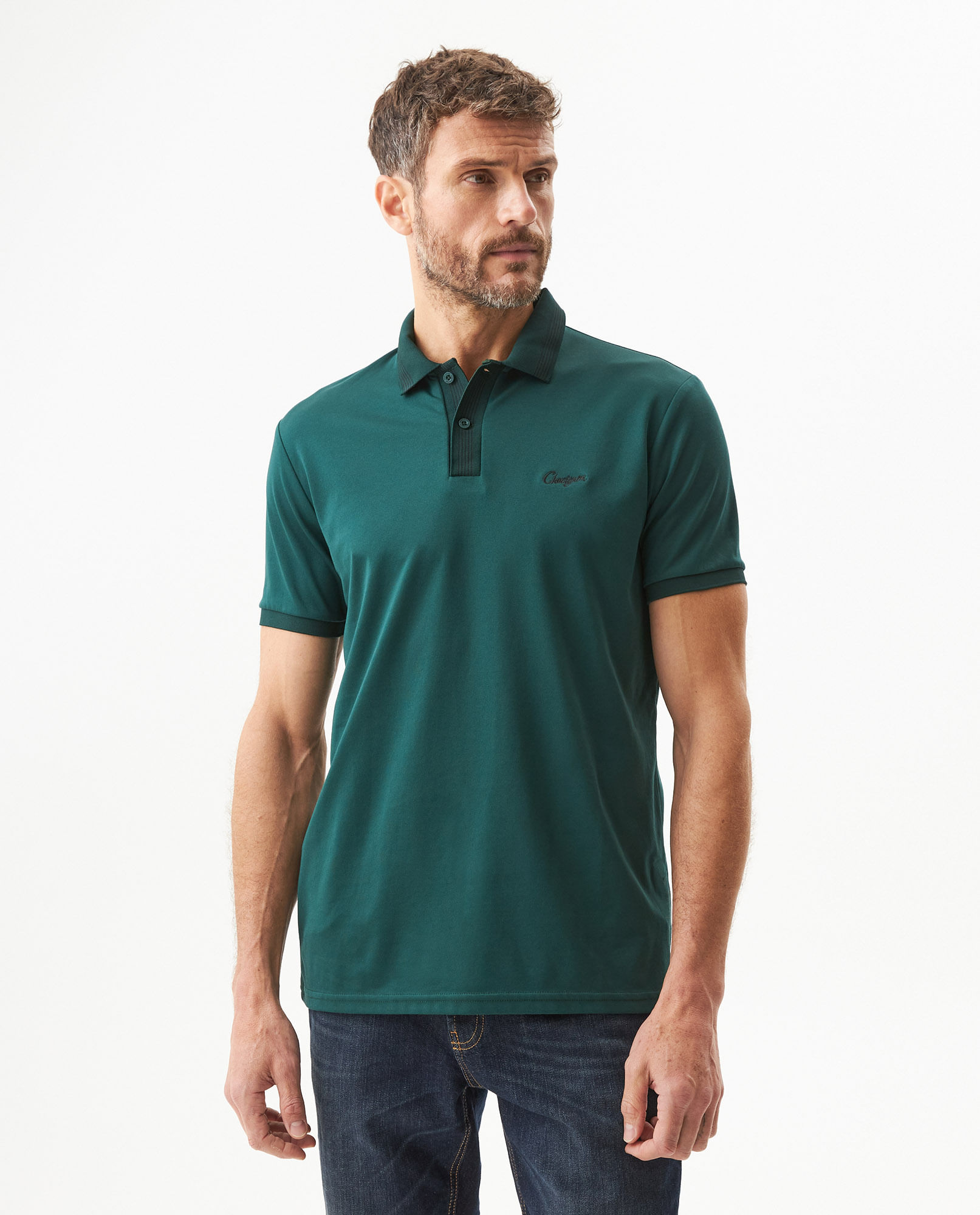 Camiseta Tipo Polo para Hombre