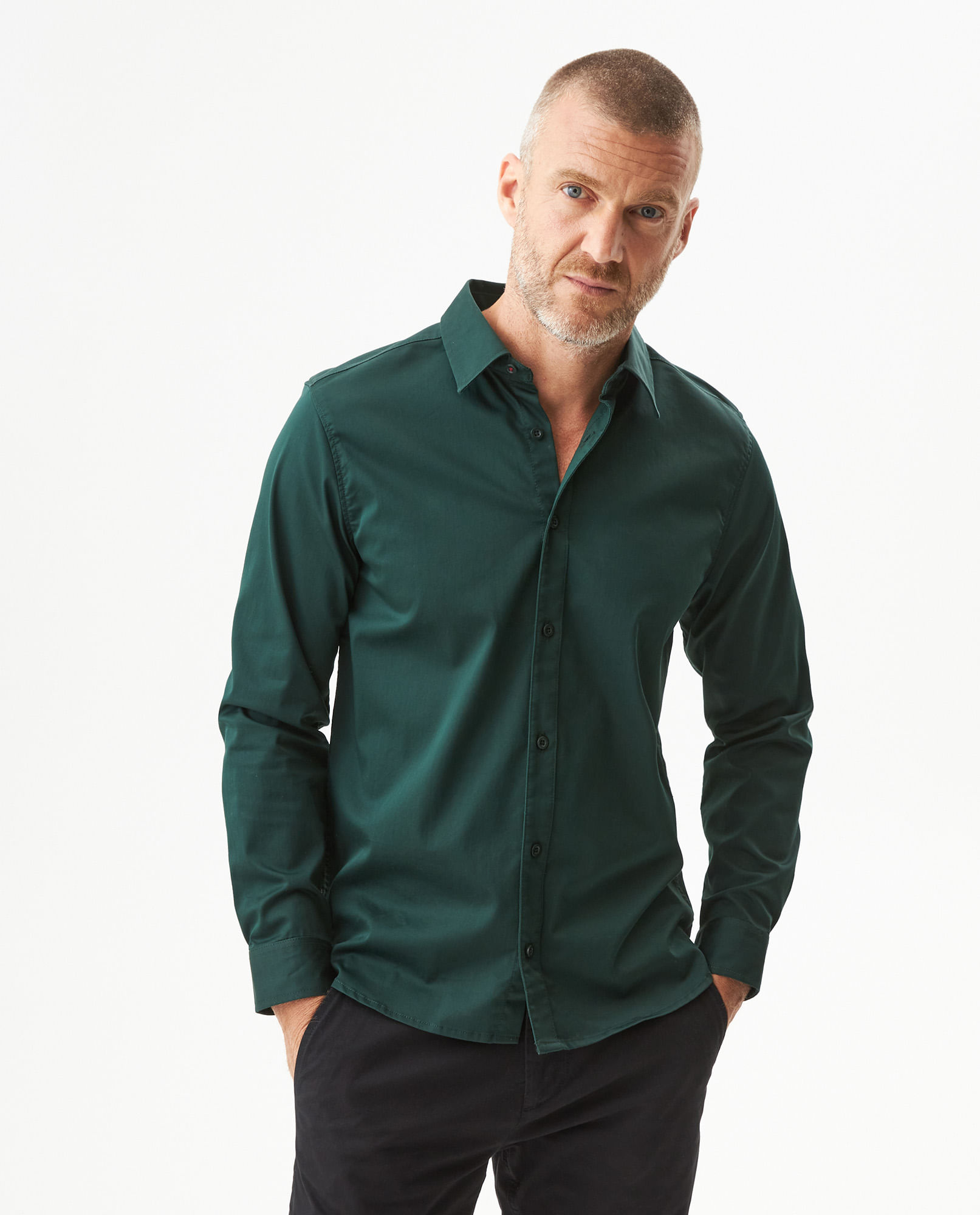 Camisa Manga Larga para Hombre