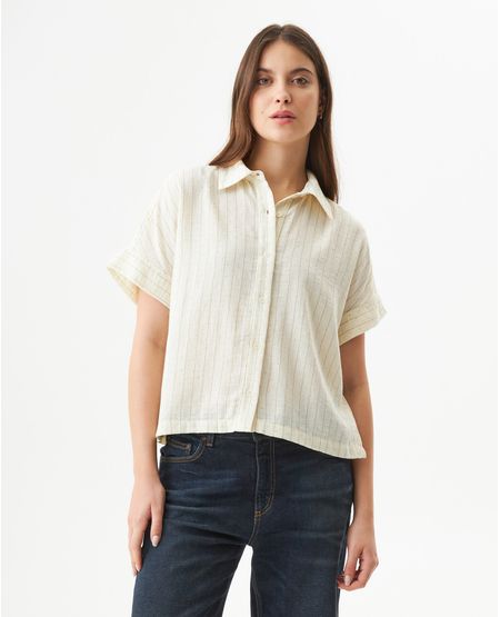 Camisa Silueta Recta para Mujer