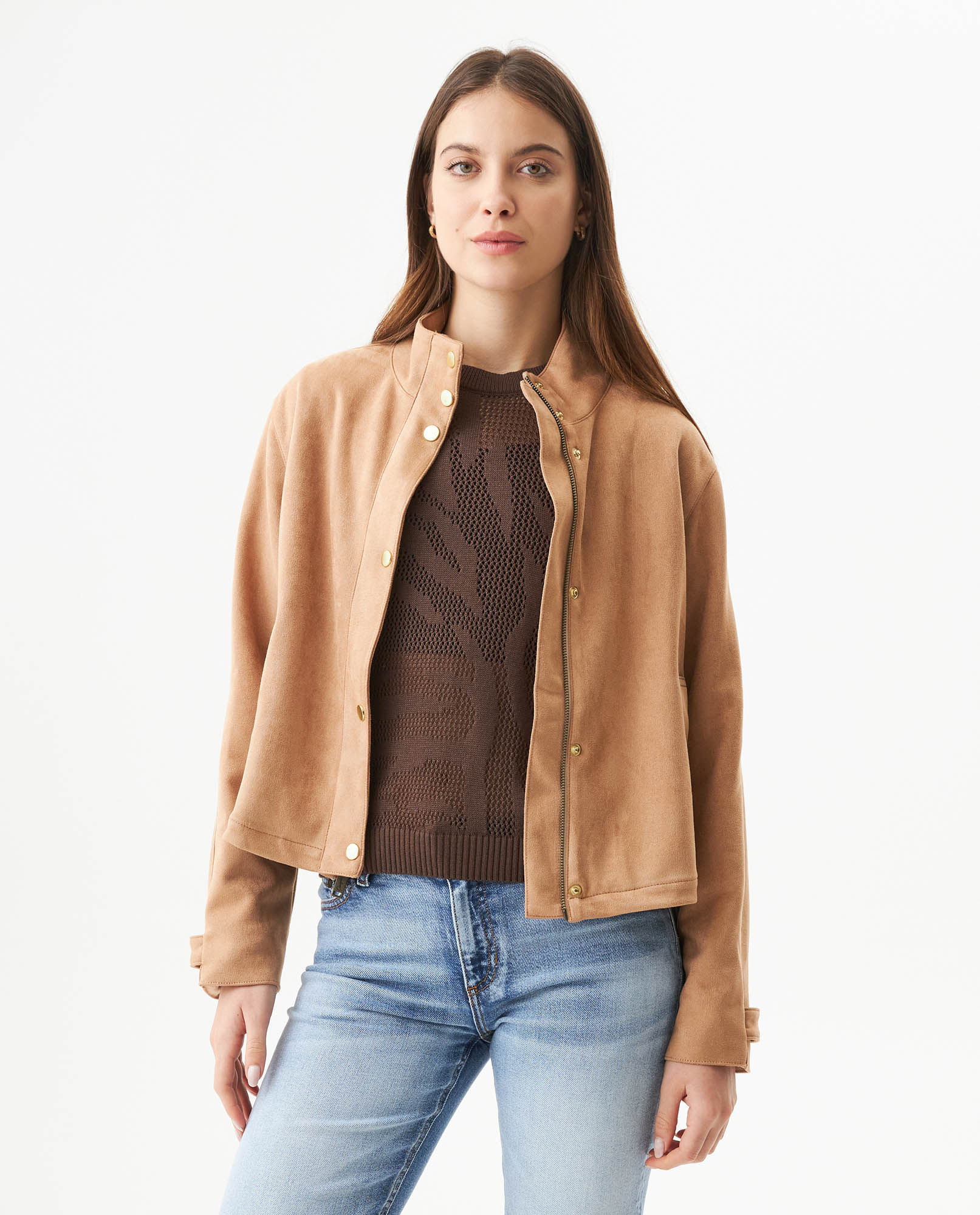 Chaqueta Silueta Recta para Mujer