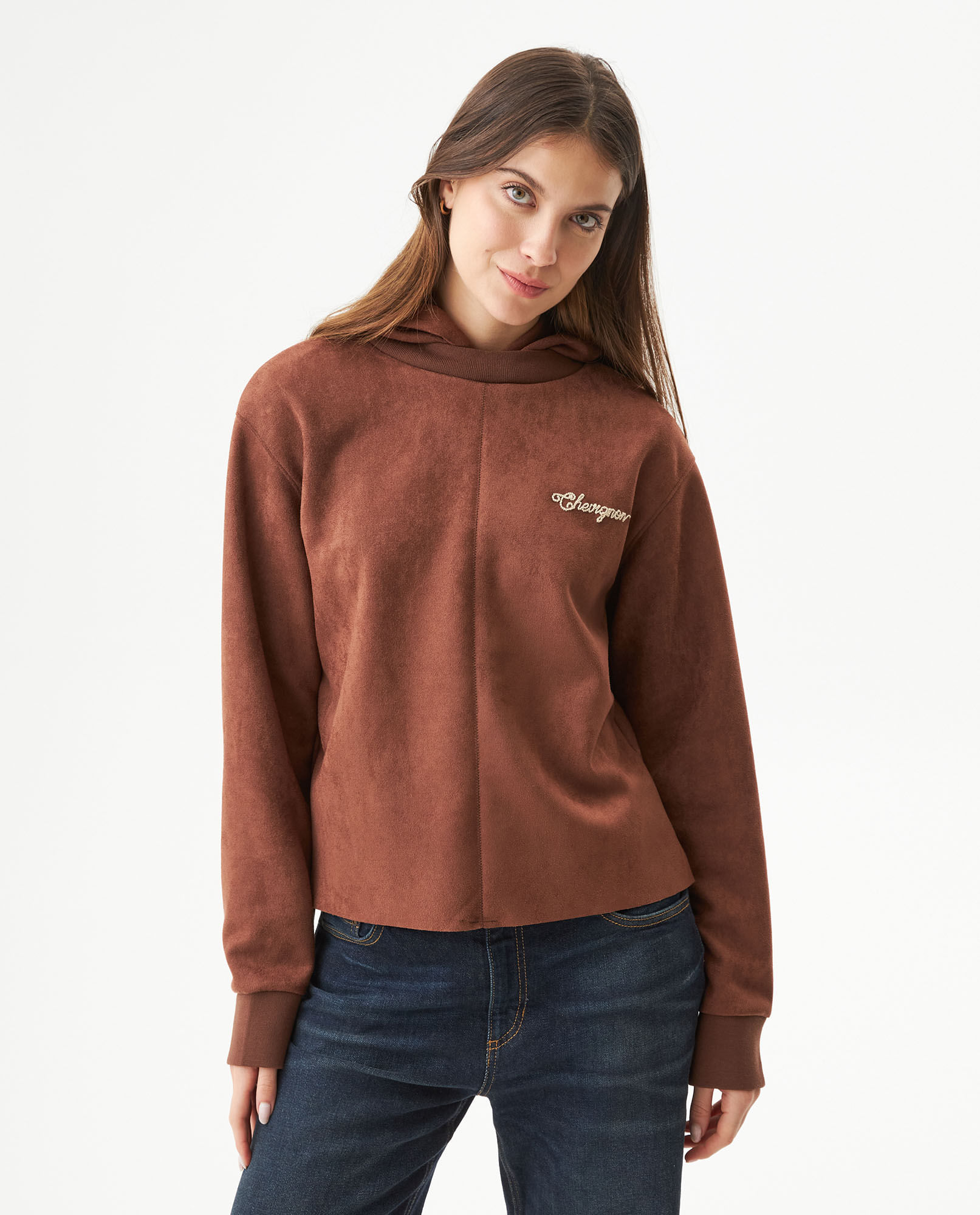 Buzo Cerrado con Capucha para Mujer