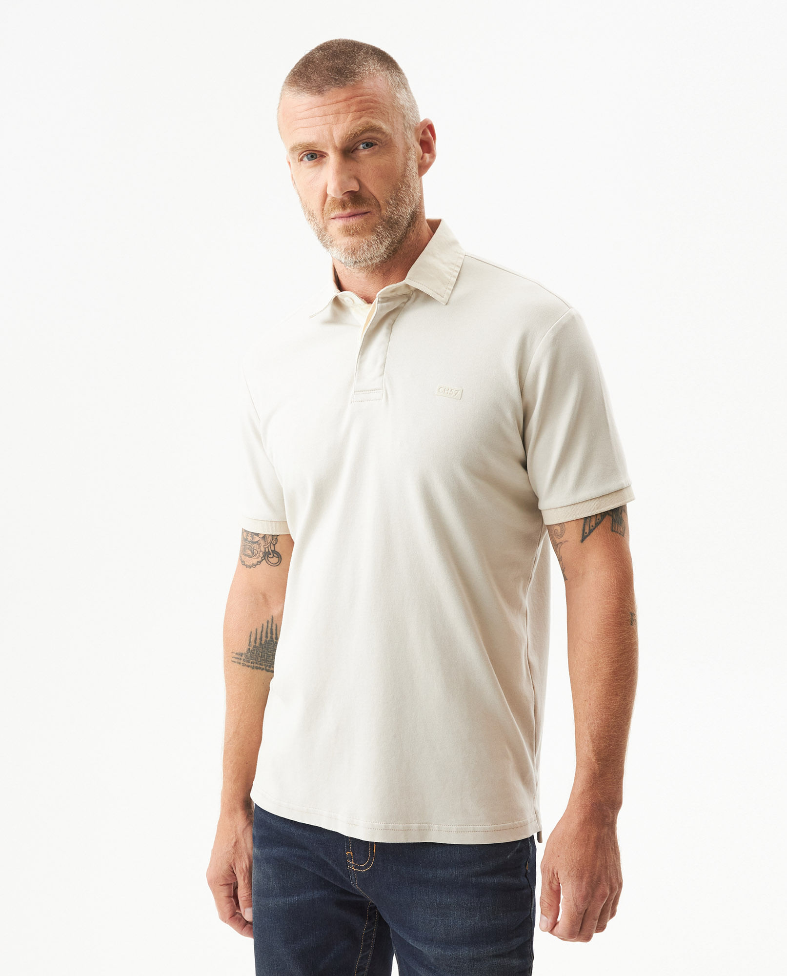 Camiseta Tipo Polo para Hombre