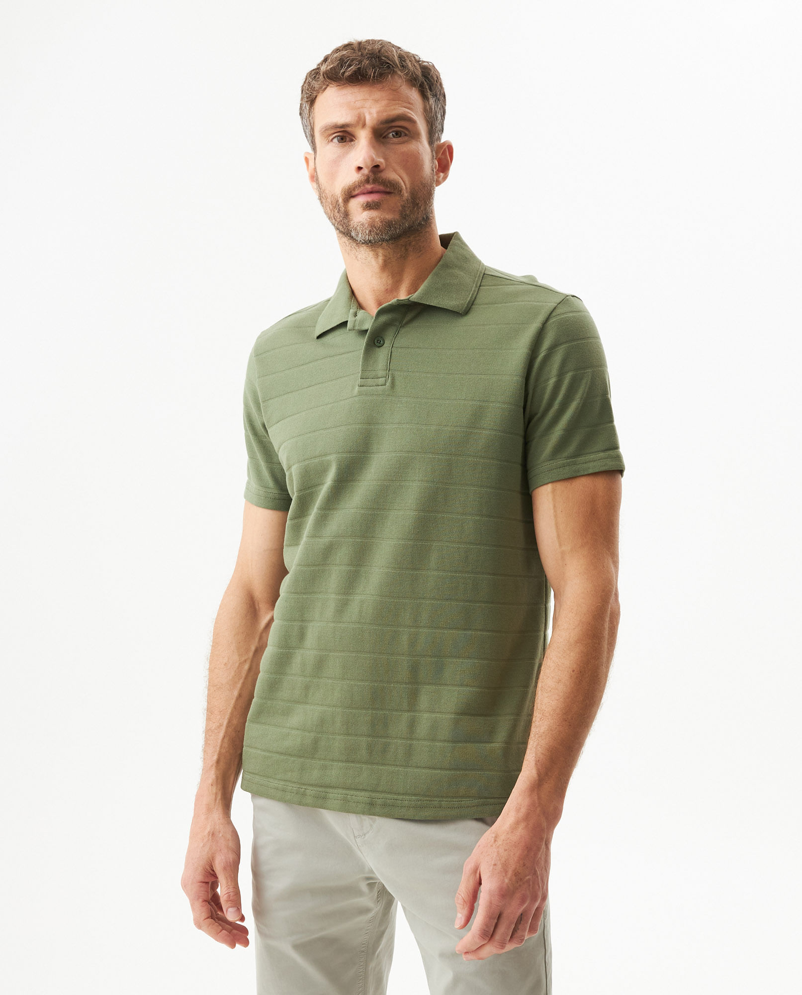 Camiseta Tipo Polo para Hombre