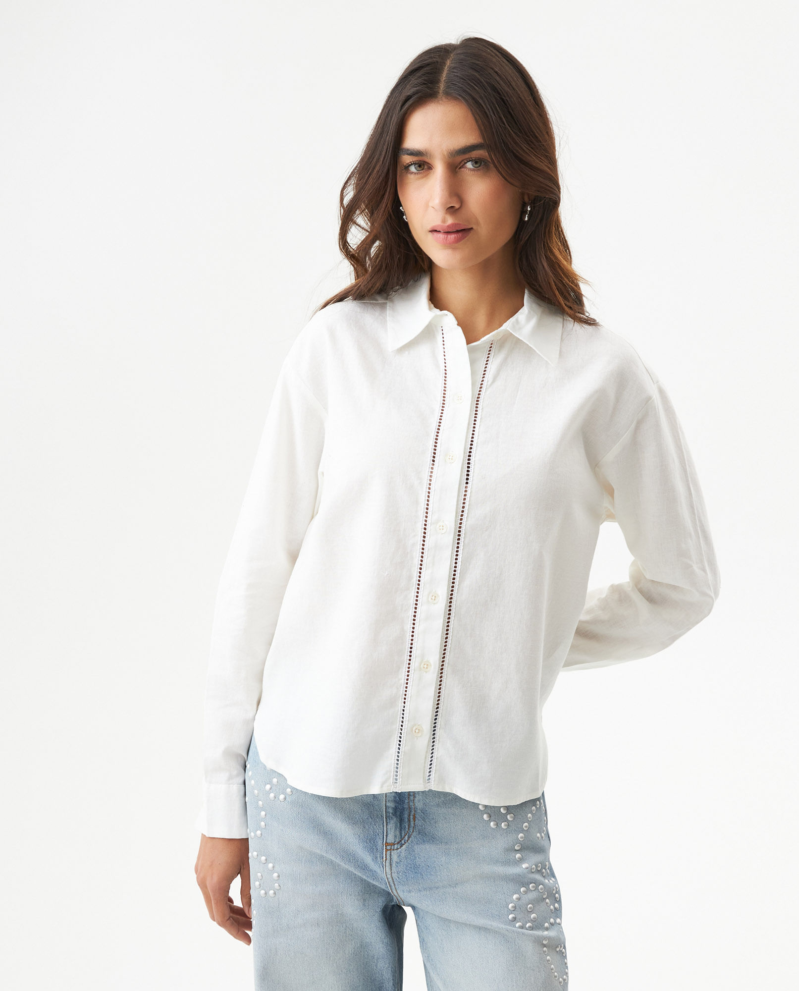 Camisa Silueta Amplia para Mujer