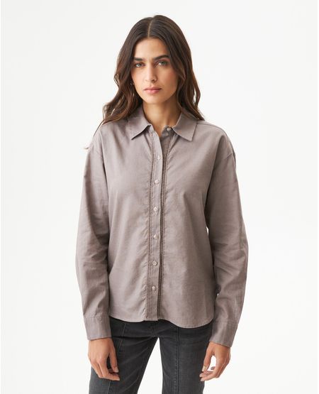 Camisa Silueta Amplia para Mujer
