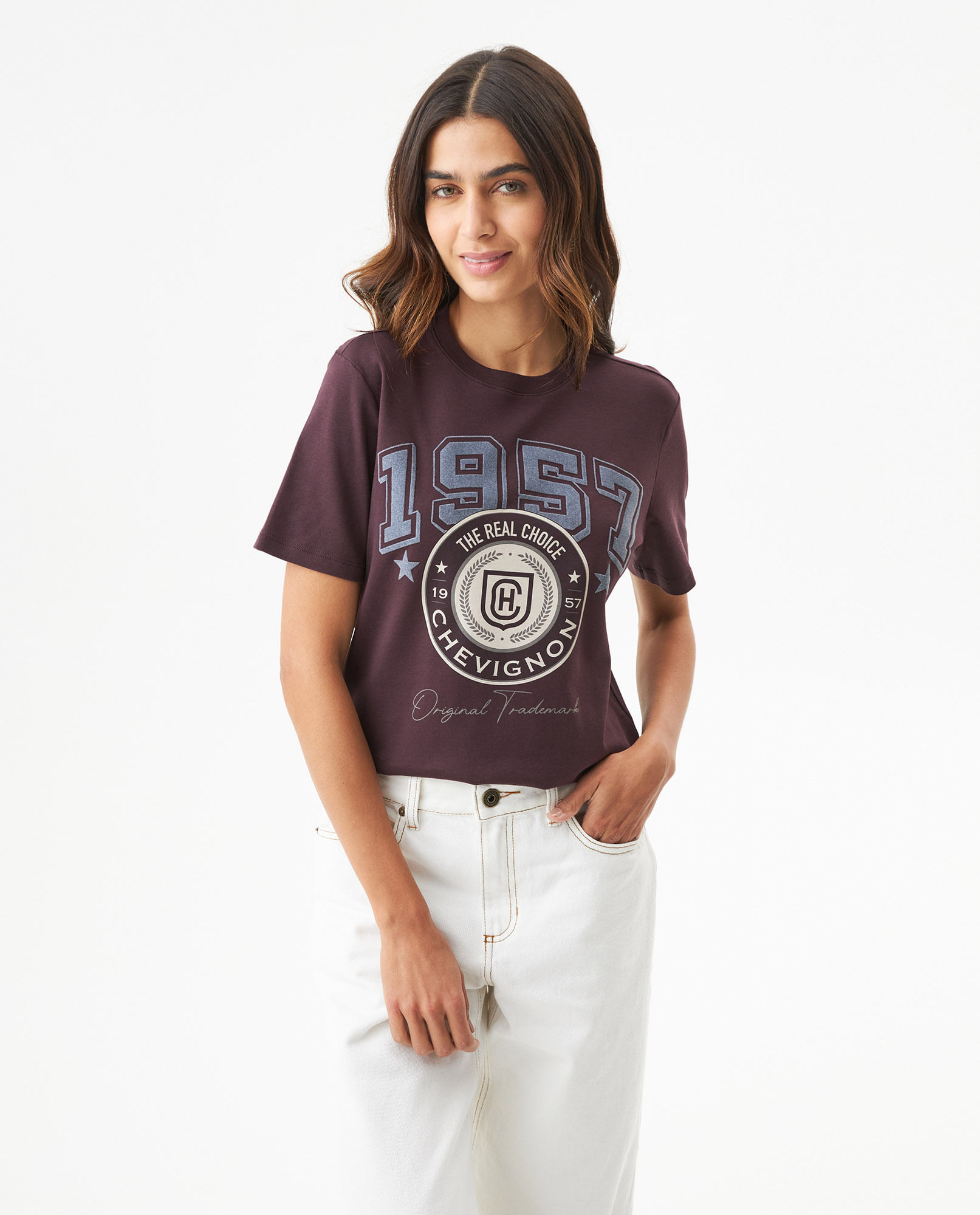 Camiseta Manga Corta para Mujer