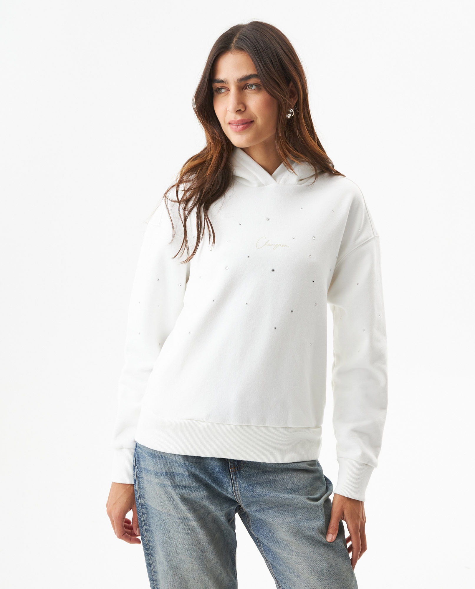 Buzo Cerrado con Capucha para Mujer