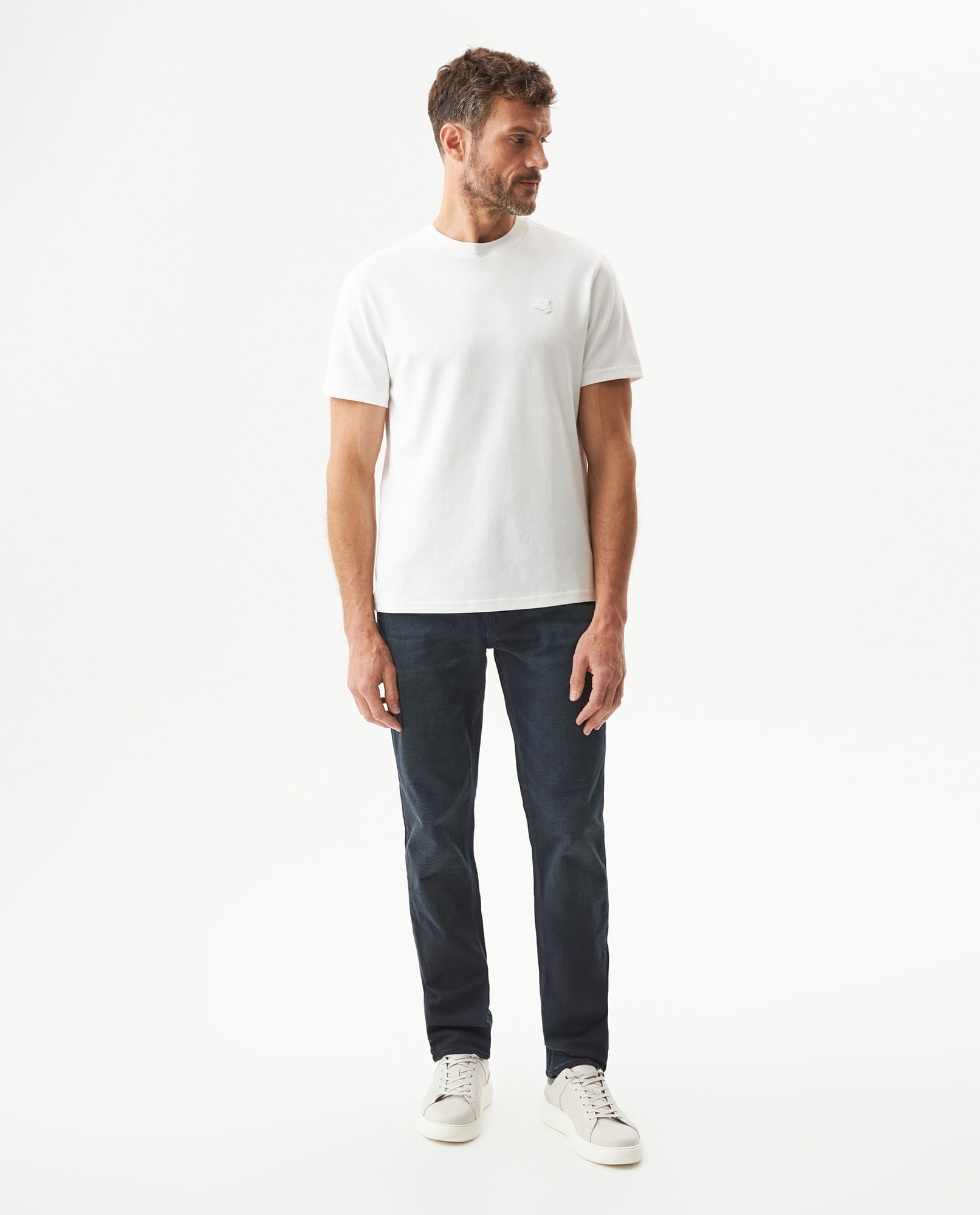 Jean Morrison  Slim Fit Tiro Medio para Hombre en Algodón, Velero