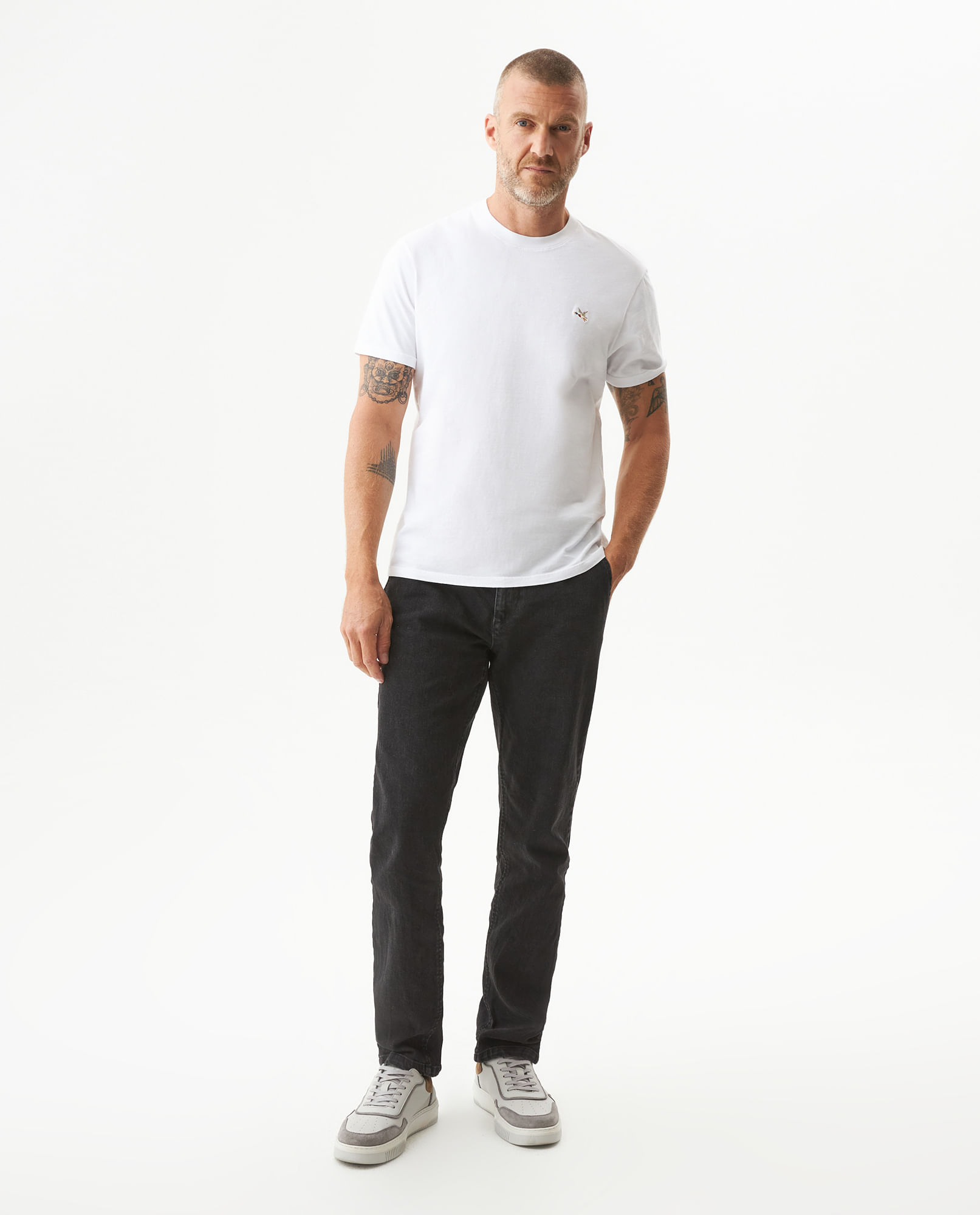 Pantalón Chino Slim Fit para Hombre Tiro Medio en Algodón, Muelle