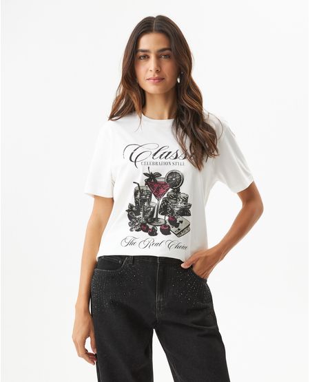 Camiseta Manga Corta para Mujer