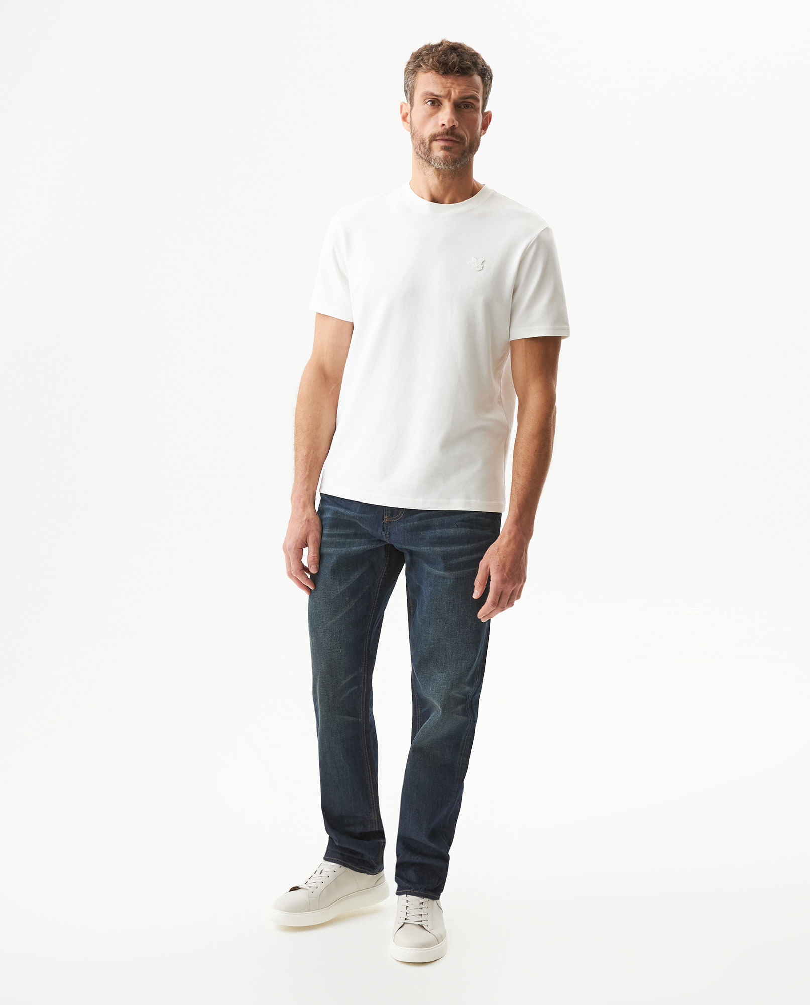 Jean Revenge Straight Fit Tiro Alto de Hombre en Algodón, Travesía