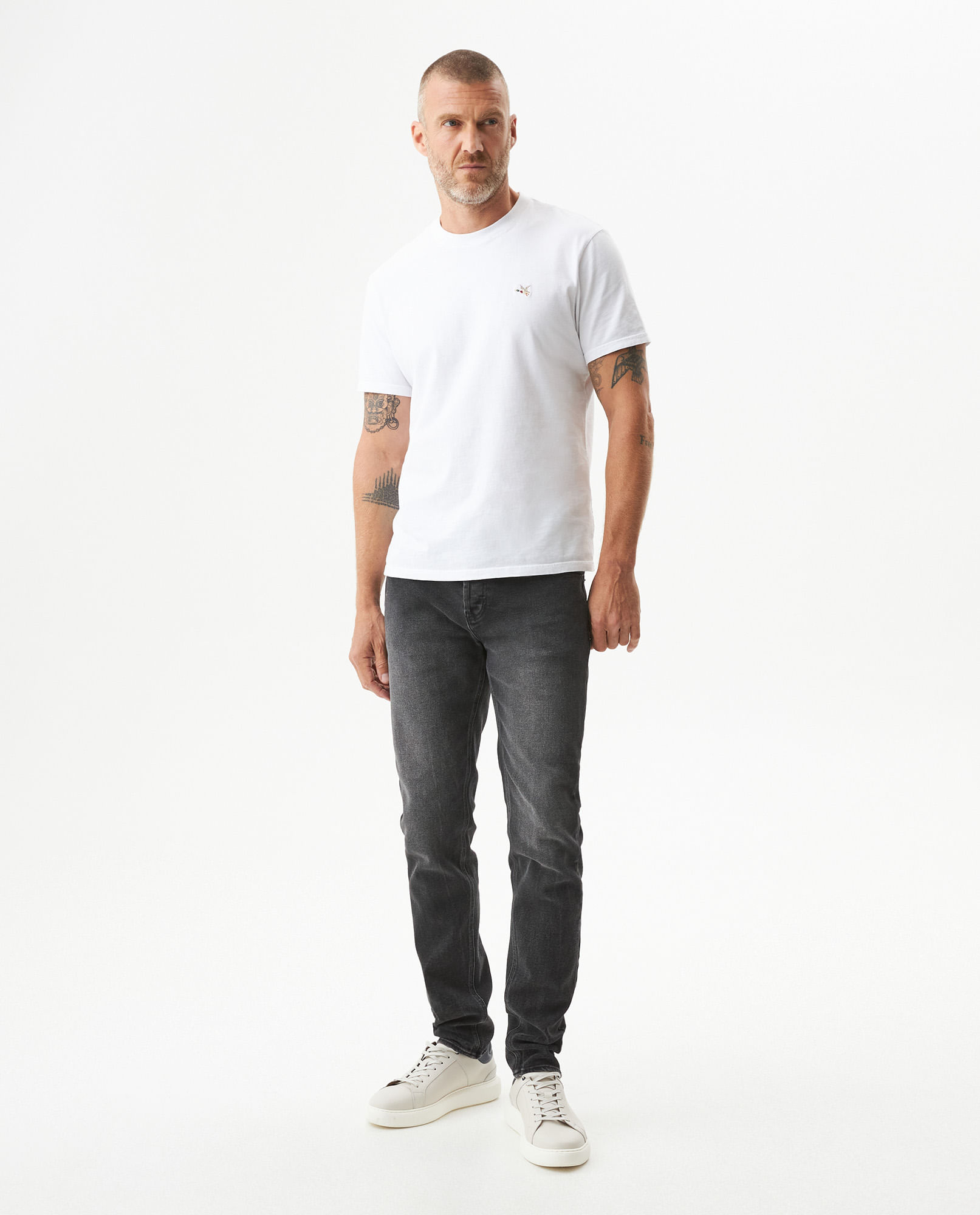 Jean Rider Skinny Fit Tiro Bajo para Hombre en Algodón y Poliéster, Radiante