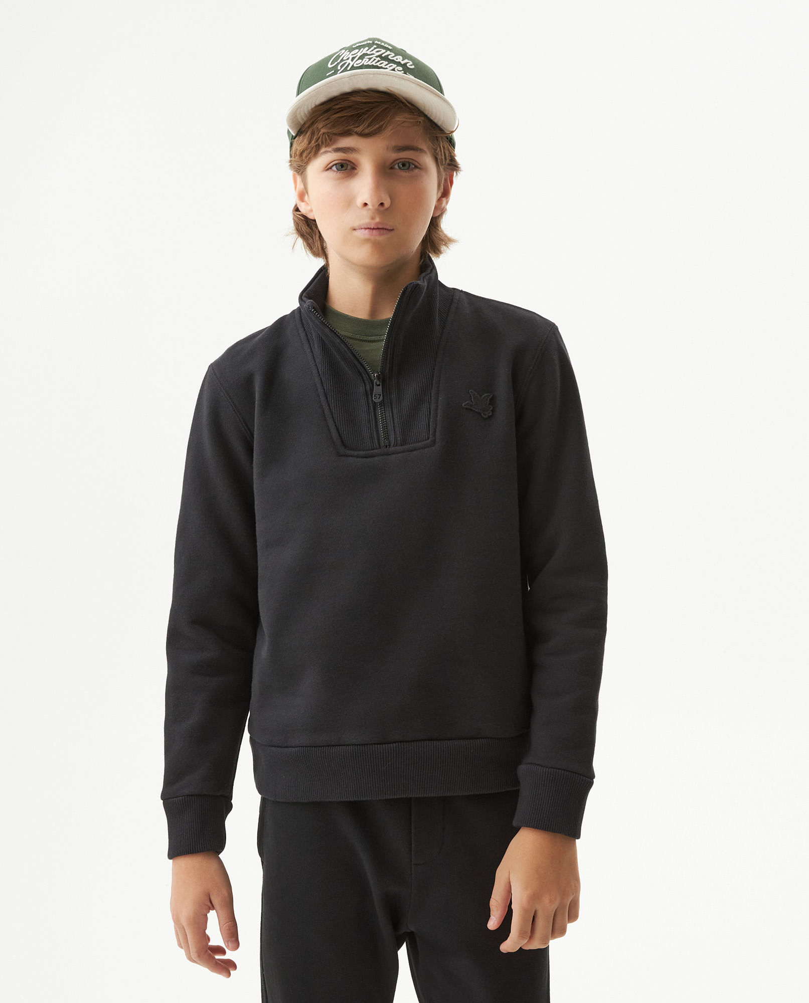 Buzo Cuello Alto para Niño