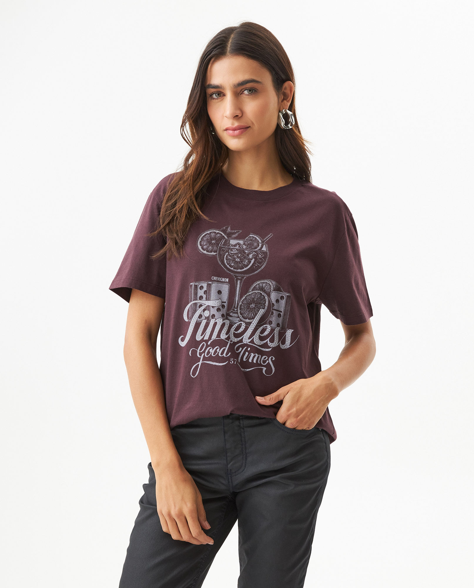 Camiseta Manga Corta para Mujer