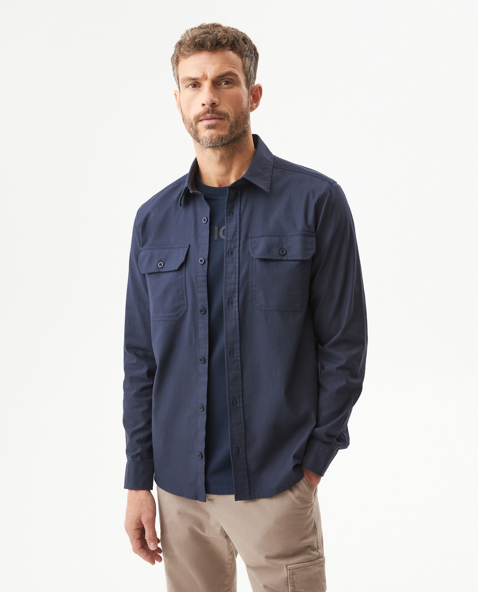 Camisa Manga Larga para Hombre