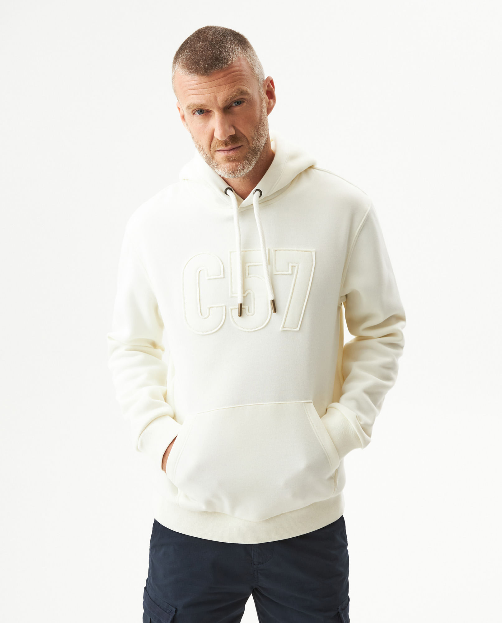 Buzo Cerrado con Capucha para Hombre