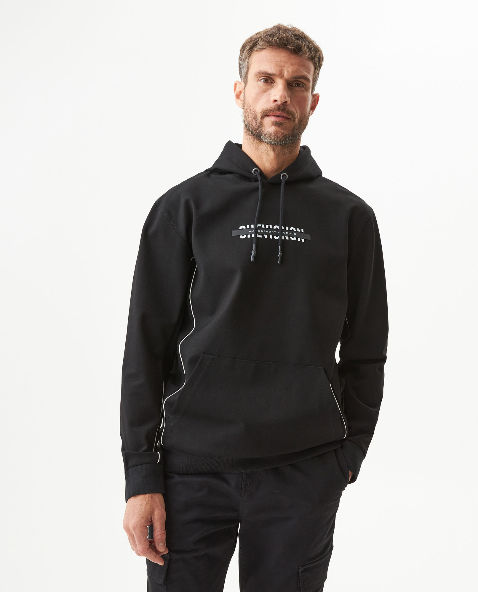 Buzo Cerrado con Capucha para Hombre