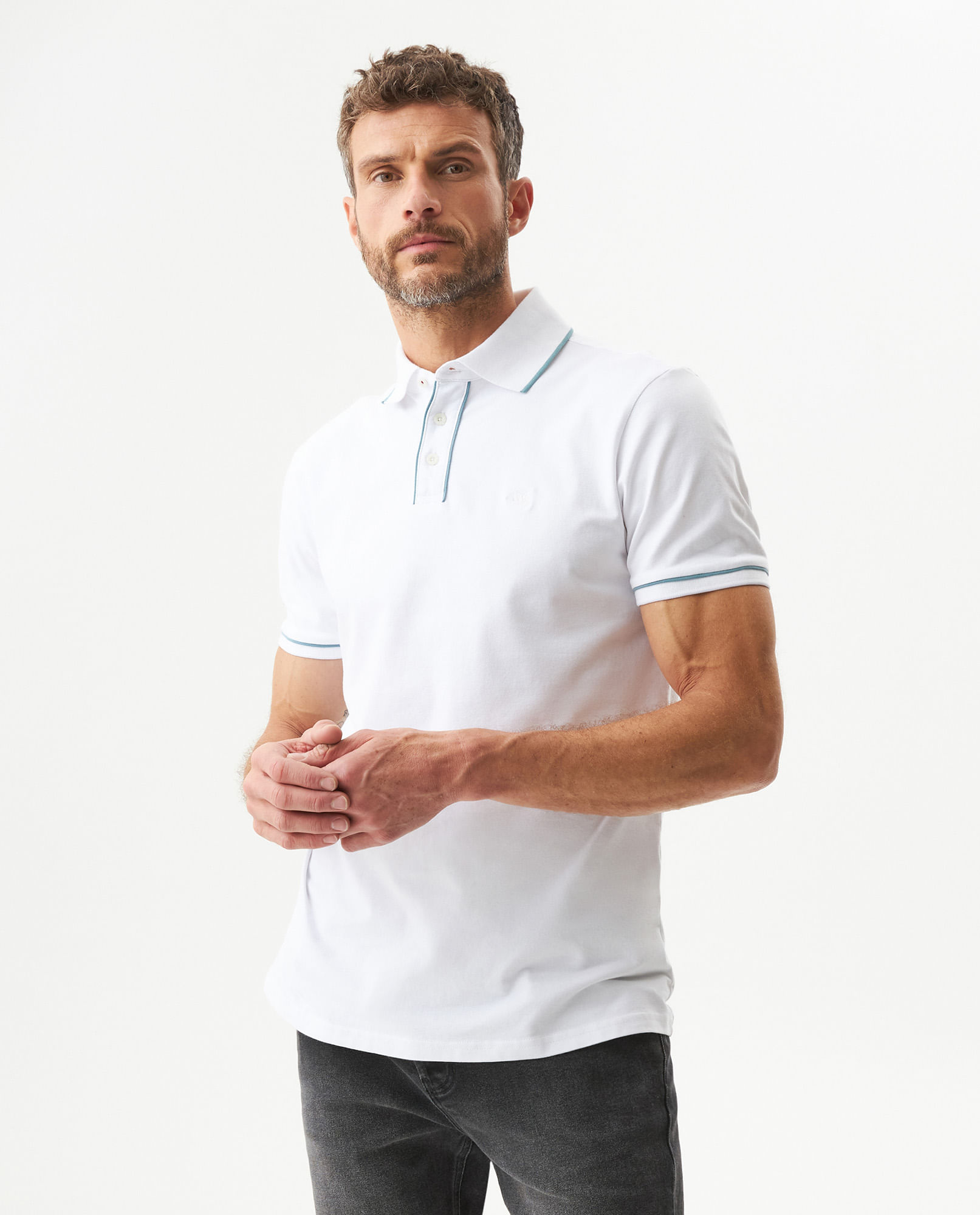 Camiseta Tipo Polo para Hombre