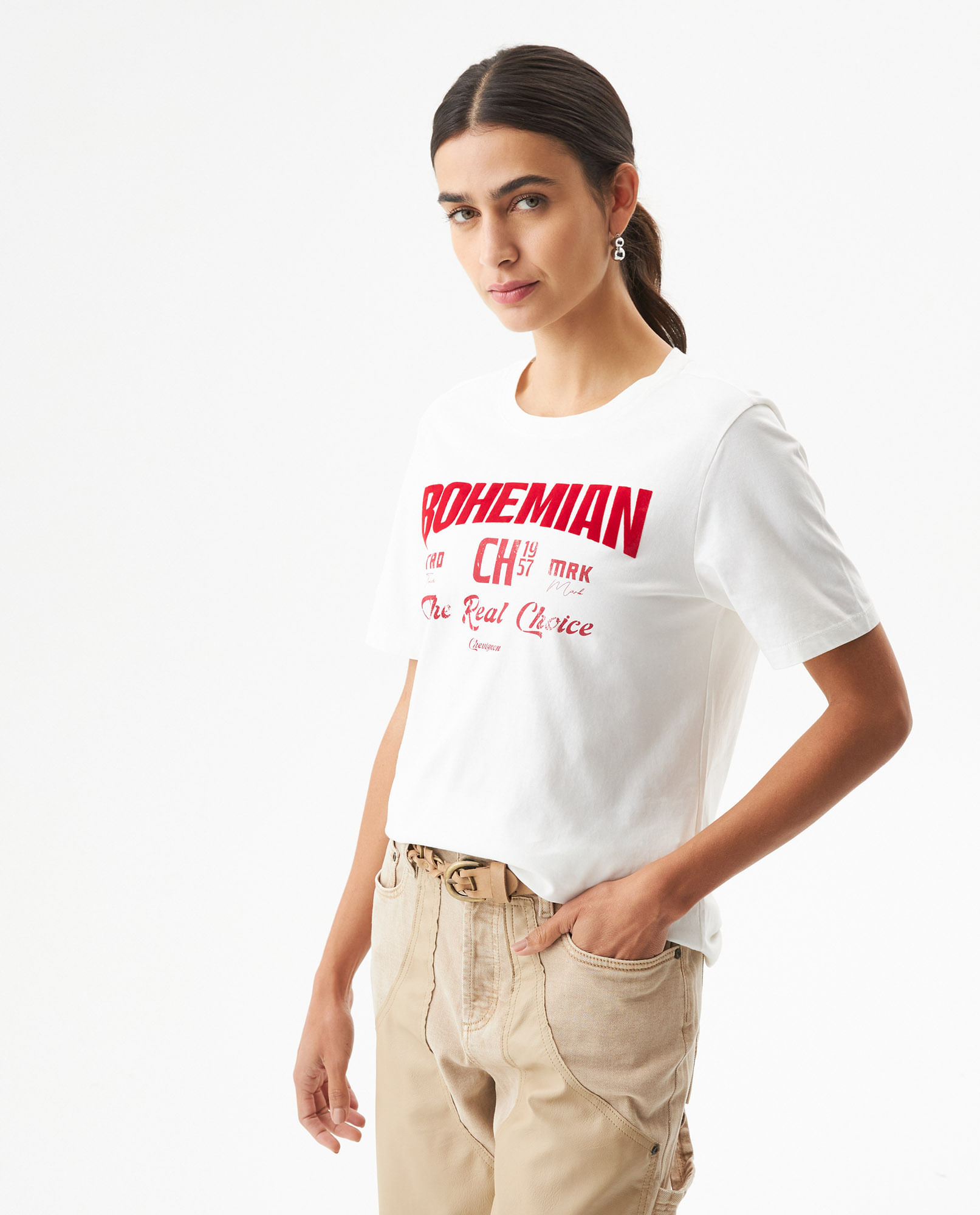 Camiseta Manga Corta para Mujer