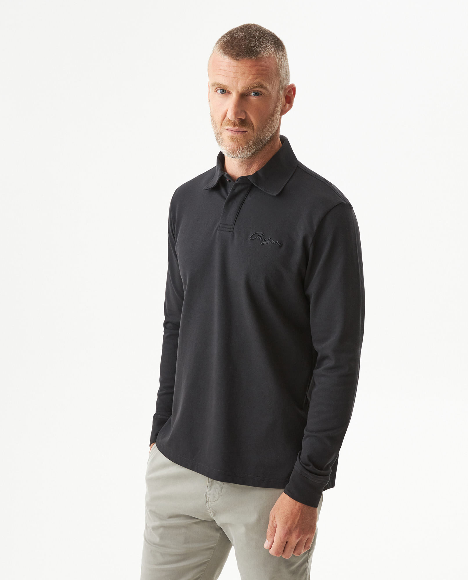 Camiseta Tipo Polo para Hombre