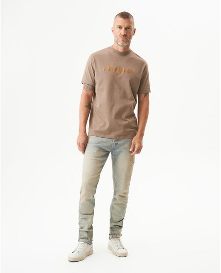 Jean Rider Heritage Skinny Fit Tiro Bajo para Hombre en Algodón y Poliéster, Imperial