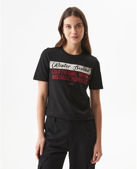 Camiseta Manga Corta para Mujer