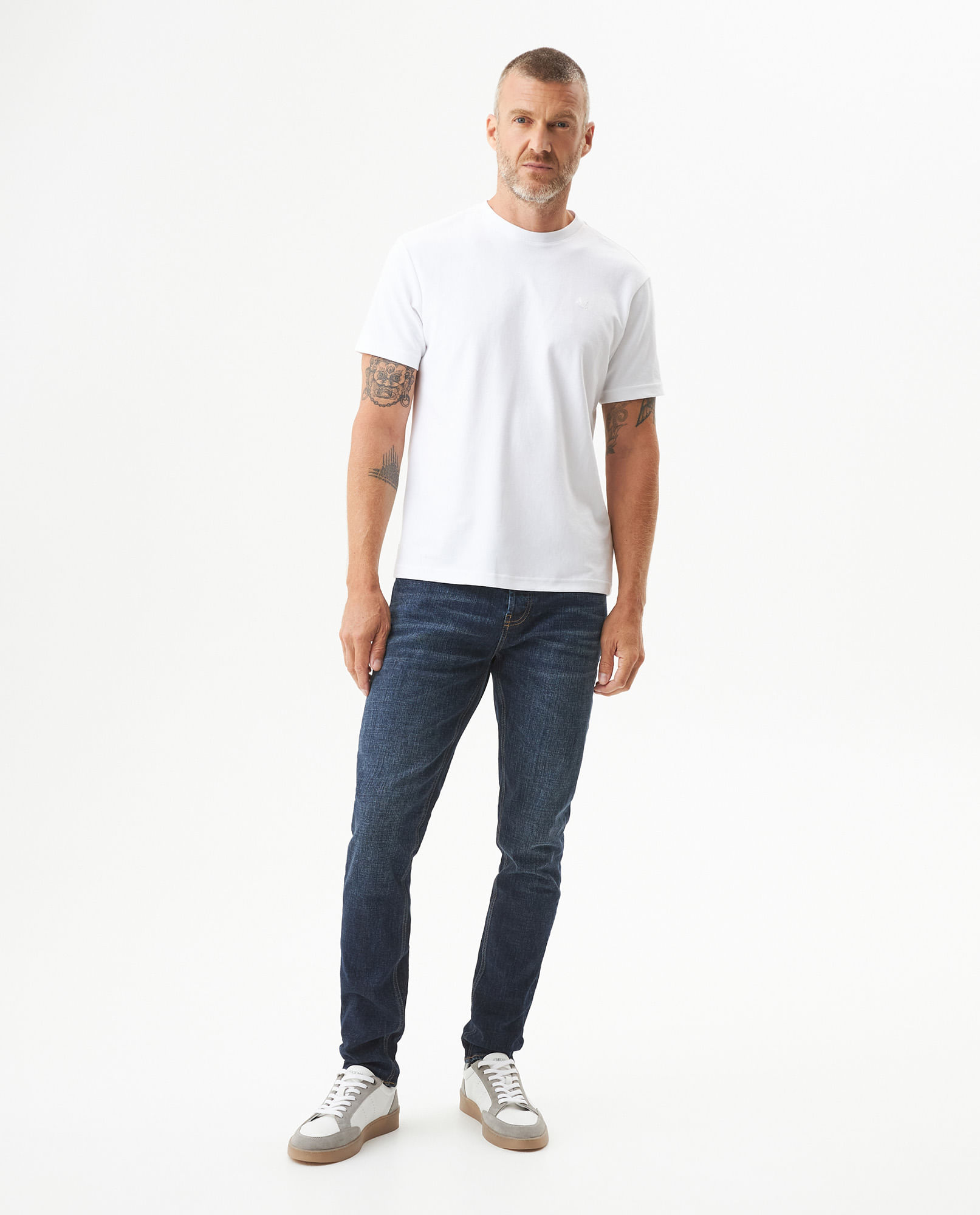 Jean Rider Skinny Fit Tiro Bajo para Hombre en Algodón, Gala