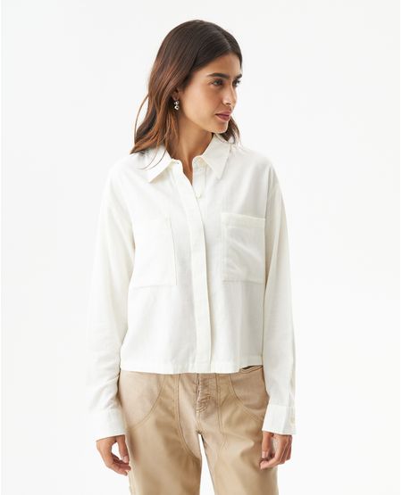 Camisa Silueta Recta para Mujer