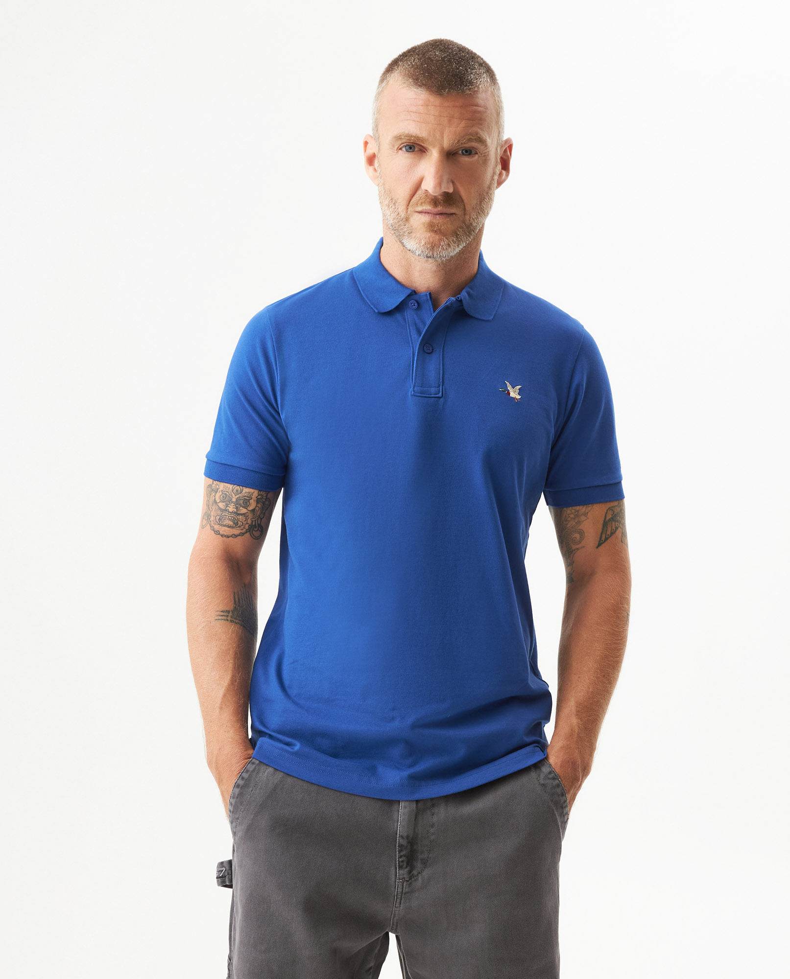 Camiseta Tipo Polo para Hombre