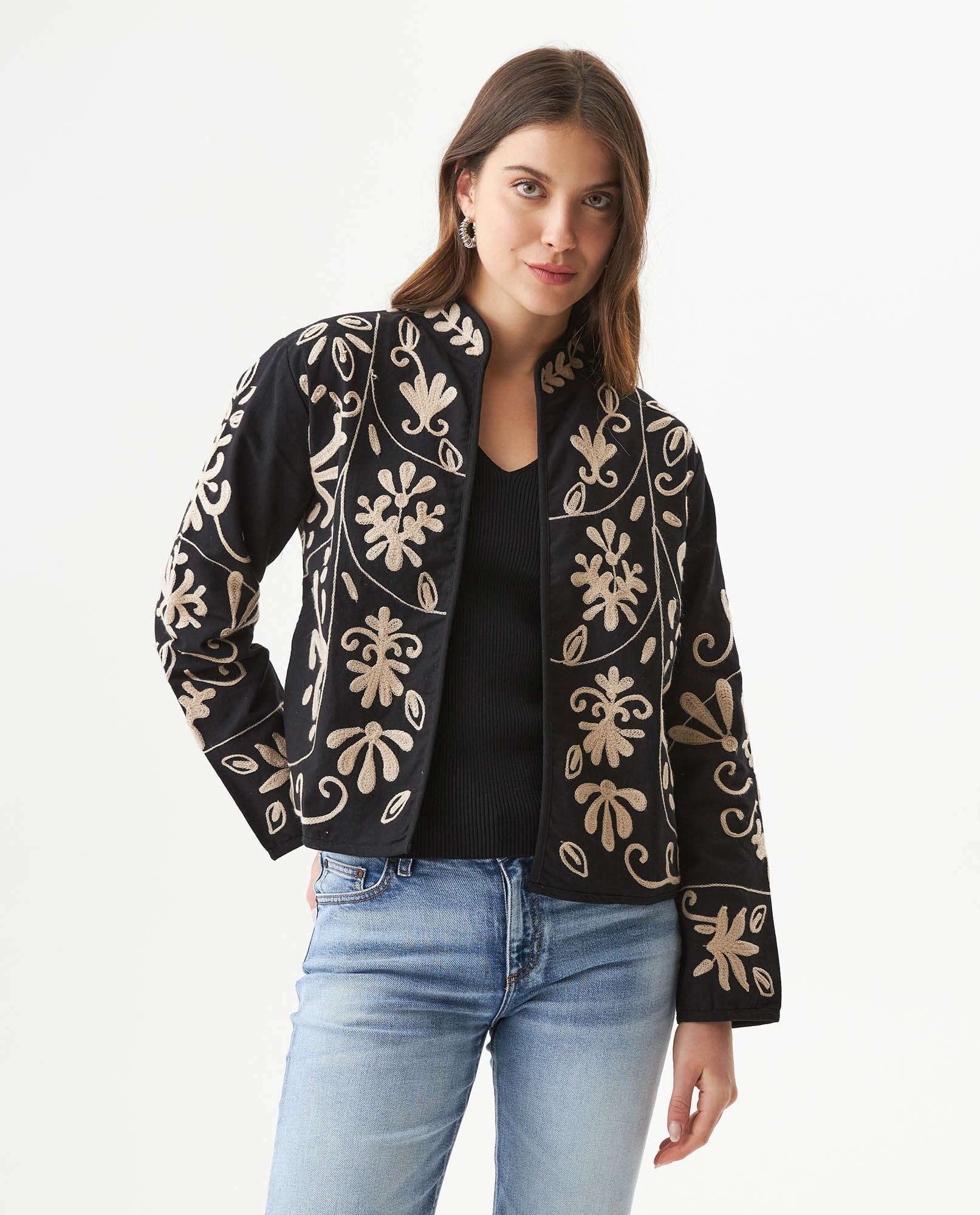 Chaqueta con Bordados para Mujer
