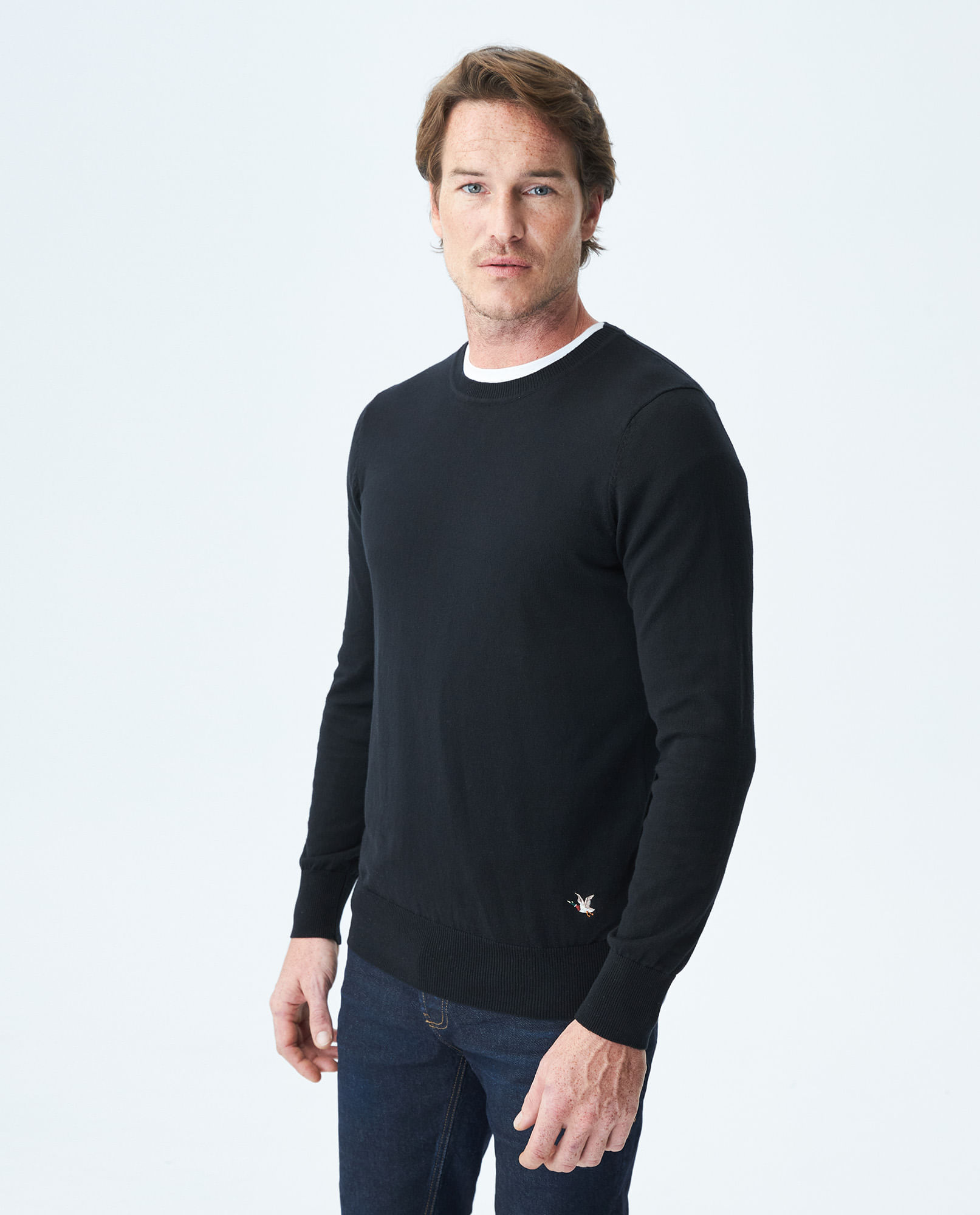 Men's Sweater de Algodón Puro