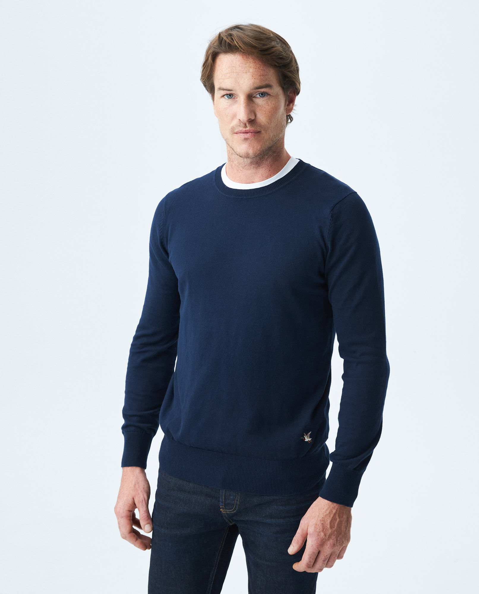 Men's Sweater de Algodón Puro