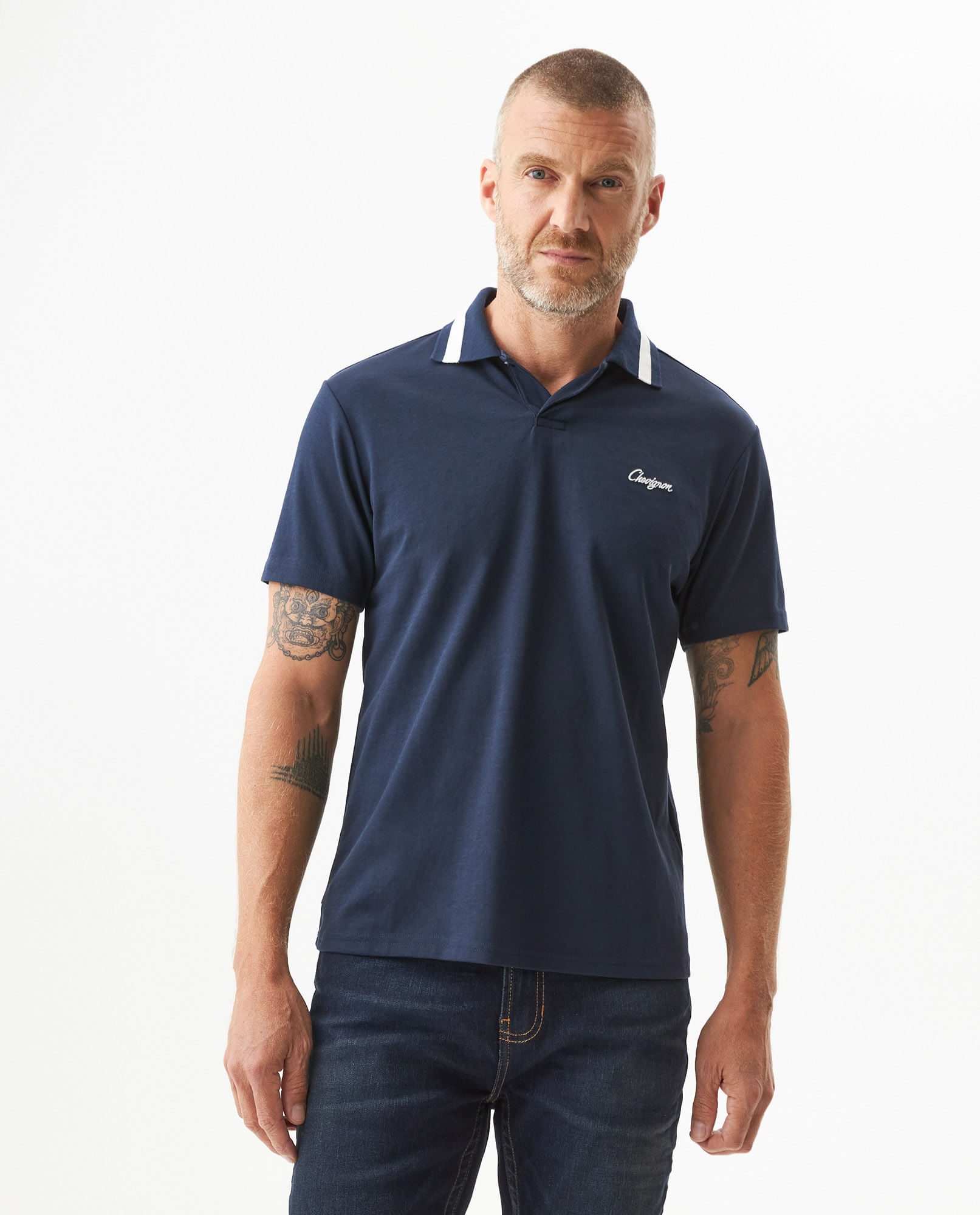 Camiseta Tipo Polo para Hombre