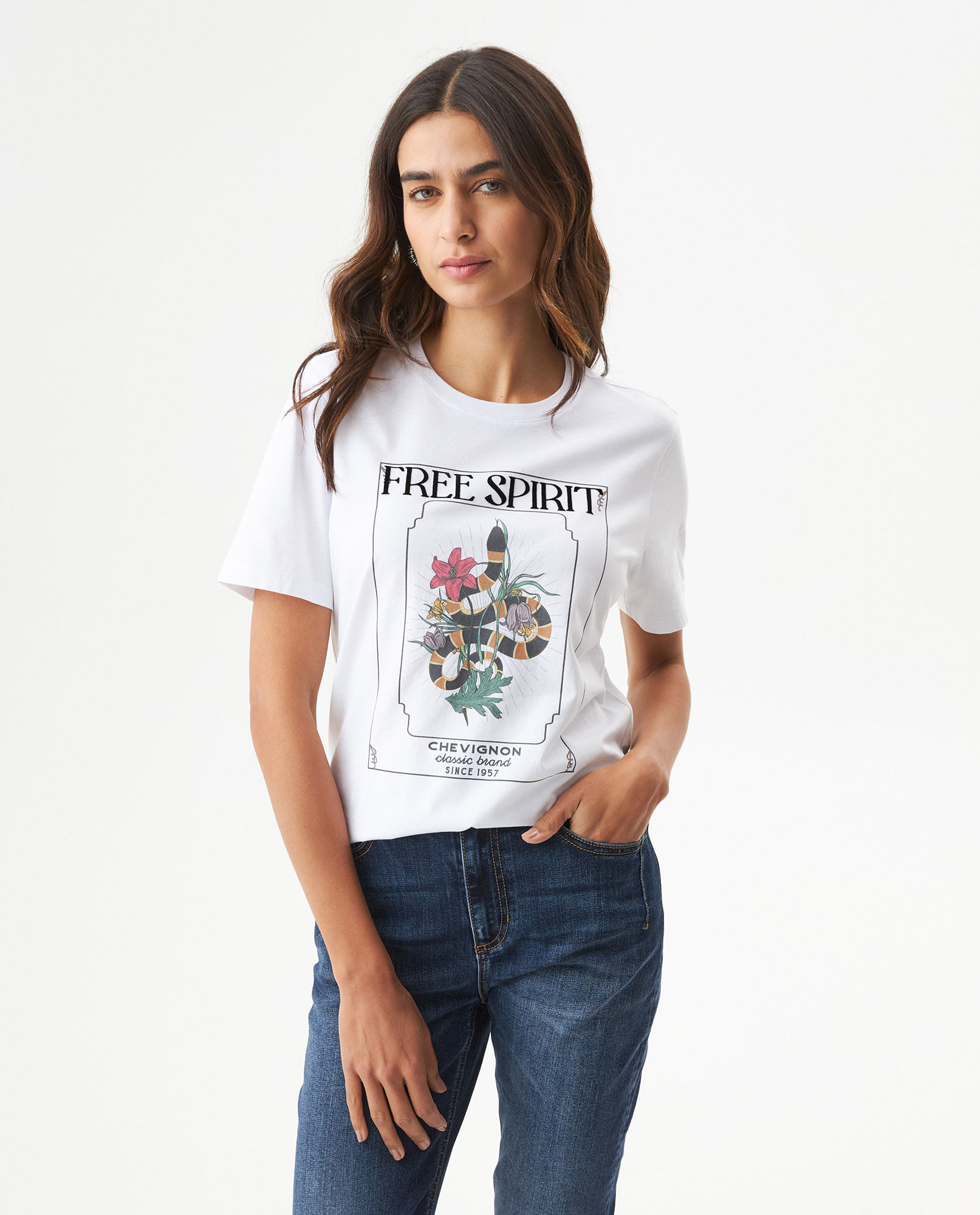 Camiseta Manga Corta para Mujer