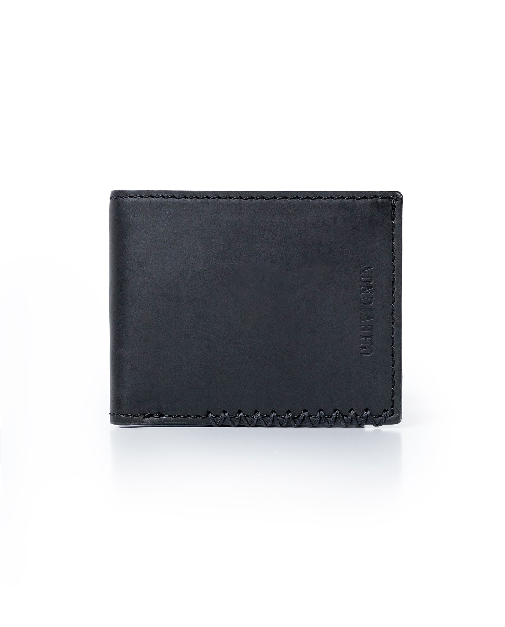 Billetera de Hombre Horizontal Dos Alas con Tercer Cuerpo en Cuero