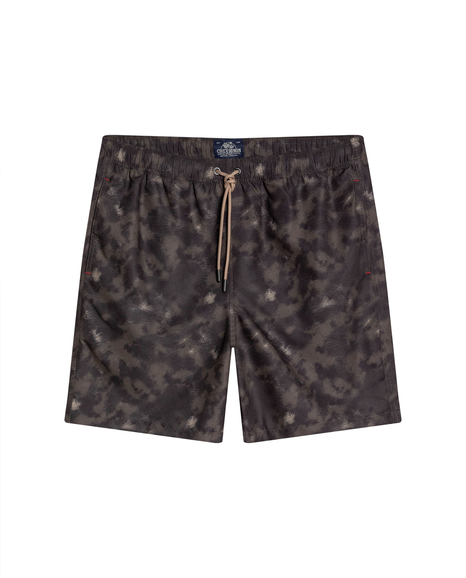 Bermuda de Hombre de Playa Tiro Medio Non-Stretch Panty Interno en Poliéster Reciclado
