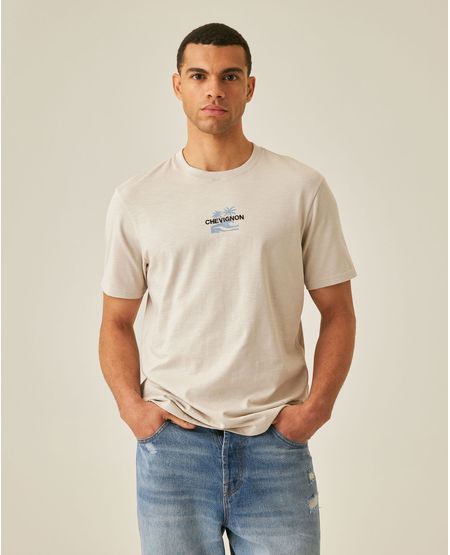 Camiseta de Hombre Slim Fit Manga Corta Gráfico Summer Jersey Doble Punto en Algodón