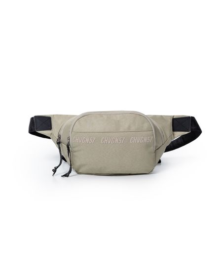 Canguro Unisex Urbano Repelente al Agua en Poliéster con Detalles en Nobuck